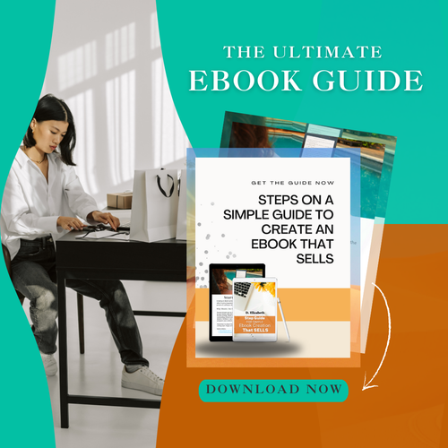 Steps on a simple guide to create an ebook that sells