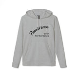Persistence Over Performance Unisex Fleece Hoodie, Motivational Sweatshirt, Fitness Attire, Gift for Athletes, Cozy Layering Piece