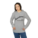 Persistence Over Performance Unisex Fleece Hoodie, Motivational Sweatshirt, Fitness Attire, Gift for Athletes, Cozy Layering Piece