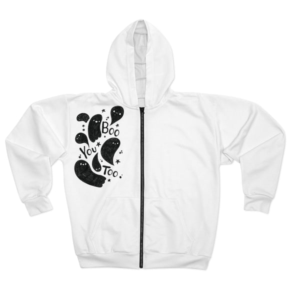 AOP Unisex Zip Hoodie