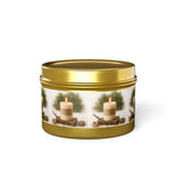 Cozy Home Tin Candles, Relaxation Gifts, Decorative Candle Containers, Unique Candle Set, Natural Aroma Candles