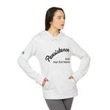 Persistence Over Performance Unisex Fleece Hoodie, Motivational Sweatshirt, Fitness Attire, Gift for Athletes, Cozy Layering Piece