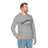 Persistence Over Performance Unisex Fleece Hoodie, Motivational Sweatshirt, Fitness Attire, Gift for Athletes, Cozy Layering Piece