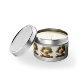 Cozy Home Tin Candles, Relaxation Gifts, Decorative Candle Containers, Unique Candle Set, Natural Aroma Candles
