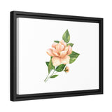 Matte Canvas, Black Frame