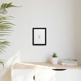 Matte Canvas, Black Frame