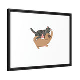 Matte Canvas, Black Frame