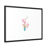 Matte Canvas, Black Frame