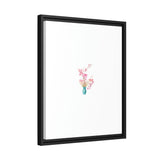 Matte Canvas, Black Frame