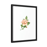 Matte Canvas, Black Frame