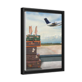 Matte Canvas, Black Frame