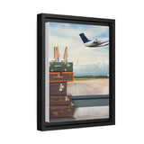 Matte Canvas, Black Frame