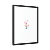 Matte Canvas, Black Frame