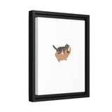 Matte Canvas, Black Frame