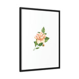 Matte Canvas, Black Frame