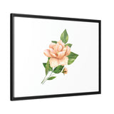 Matte Canvas, Black Frame